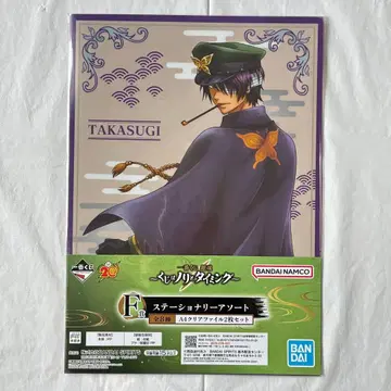 은혼 제일복권 타카스기 신스케 가츠라 코타로 클리어 파일 2장 세트 A4