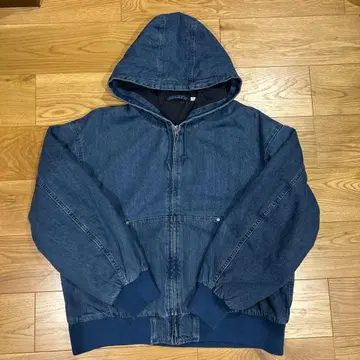 GU 후드 부착 데님 점퍼 XL
