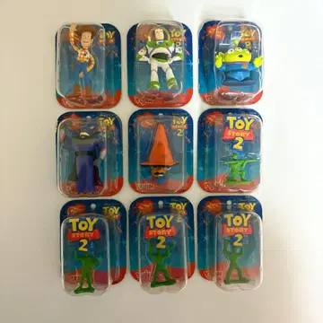 토이 스토리2 미니 피규어 9체 세트 당시 물건 가챠 미니 블리스터