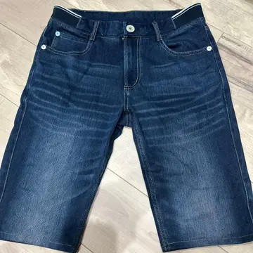 Navy Run Denim 다크 블루 숏팬츠