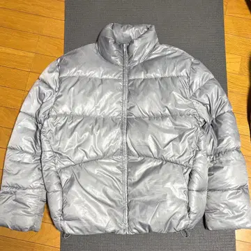 GAP 리사이클 다운 자켓 S 실버