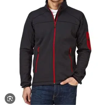 Berghaus 플리스 자켓 블랙/레드