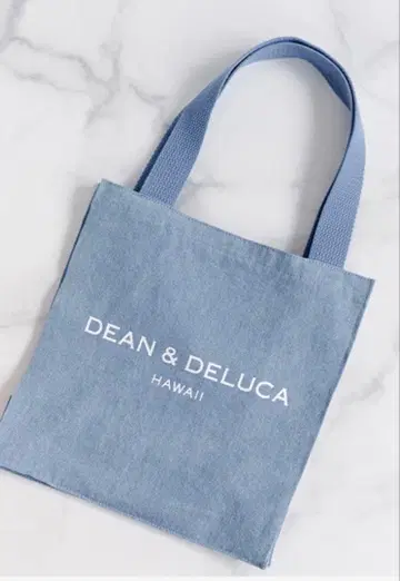 DEAN & DELUCA 토트백 블루