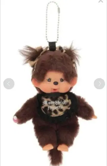 몽치치 jouetie 콜라보 레오파드 키링