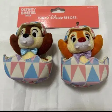 디즈니 인형 배지 칩앤데일