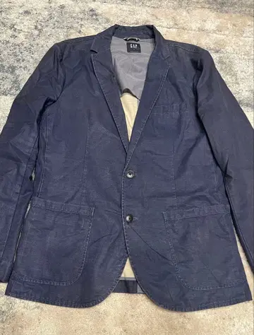 00s vintage GAP 네이비 테일러드 자켓