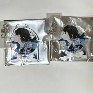 오바레쿠 OVER REQUIEMZ 유힐 아크릴 플레이트 리본 타이