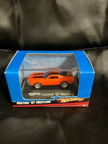 CUSTOM 67 MUSTANG 주황 핫휠 1/87