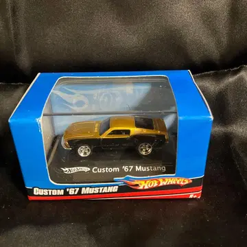 CUSTOM 67 MUSTANG 금/블랙 핫휠 1/87
