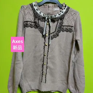 Axes 니트 스웨터 새상품