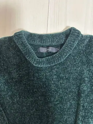 레이지블루 니트 스웨터 다크 그린