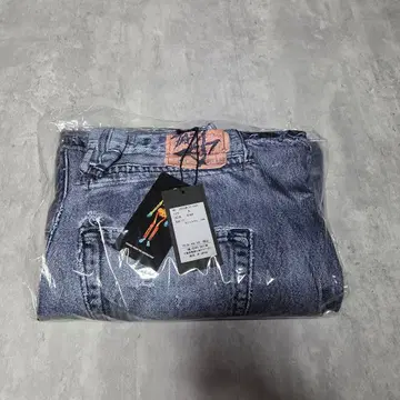토킹 어바웃 더 앱스트랙션 Denim Print Wide Pt