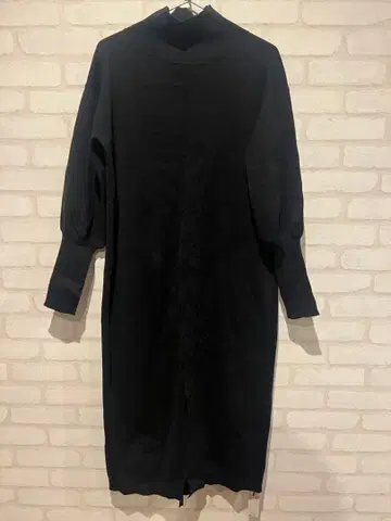 Omekashi 터틀 니트 원피스