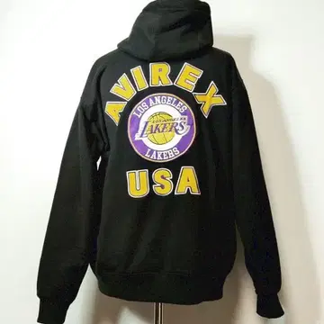 레이커스 아비렉스 후드티 M Los Angeles LAKERS