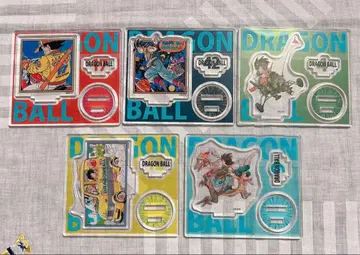 드래곤볼 아크릴 스탠드 5개 세트