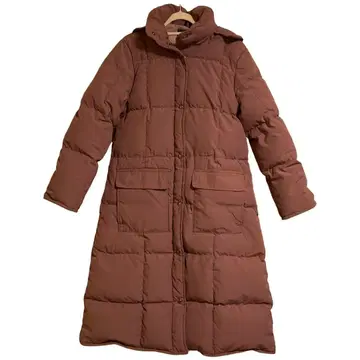 Eddie Bauer 롱 다운 자켓 퍼플 계열