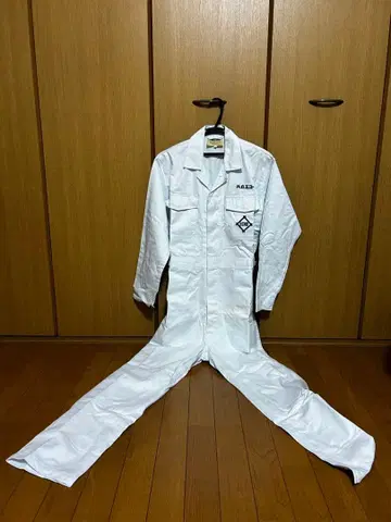 쇼와 작업복 멜빵바지 쿄리츠 에코 새상품