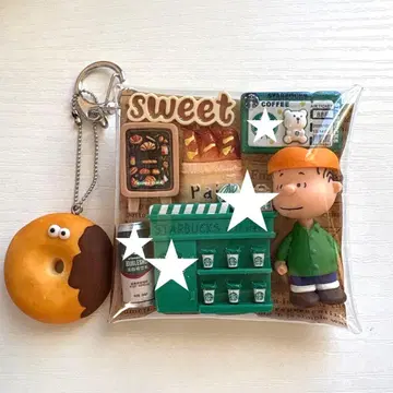 가챠 파우치 PEANUTS 라이너스 커피