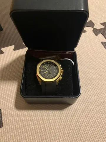 아발란치 손목시계 골드/블랙