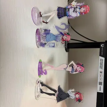 5등분의 신부 나카노 니노 아크릴 스탠드 4개 세트