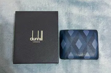 던힐 카드가 레더 접이식 지갑