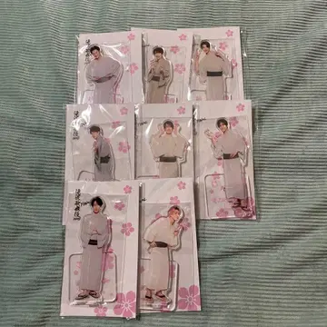 타키자와 가부키 ZERO FINAL 아크릴 스탠드 8인 세트