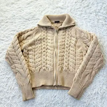 크루치아니 로 게이지 니트 자켓 46 빔즈