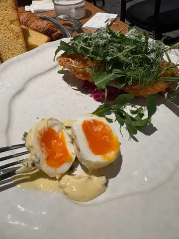 sacai 멜톤 x 로우 게이지 하이브리드 니트