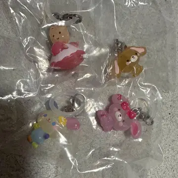 산리오 윳토메지루시 액세서리 4개 세트