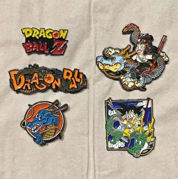 드래곤볼 핀 배지 5개 세트 토리야마 아키라