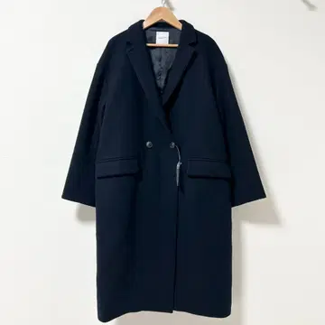 미사용 새상품 북유럽 3WAY 어레인지 옷깃의 가벼운 체스터 코트 네이비