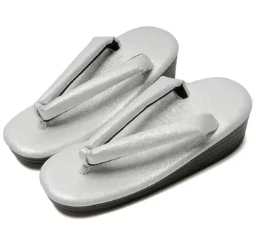 새상품 통굽 조리 하나오가 부드러워 아프지 않아요! 화이트 실버 M