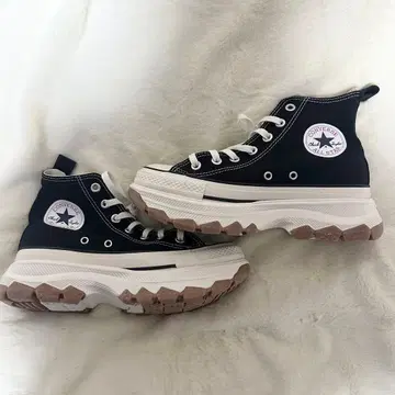 CONVERSE ALL STAR 통굽 블랙 24cm