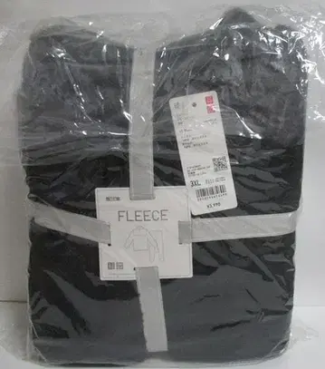 UNIQLO 퍼리 플리스 세트 긴팔 3XL 블랙 택 포함 새상품