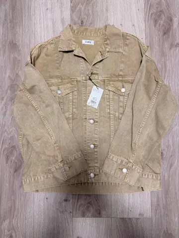 EVRIS 베이지 데님 자켓 정가 12200엔