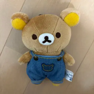 리락쿠마 매달리는 봉제 인형 쿠라시키 데님 하우스 한정판