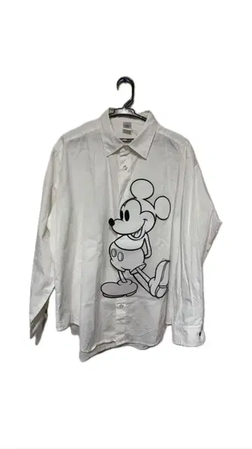 미키마우스 프린트 셔츠