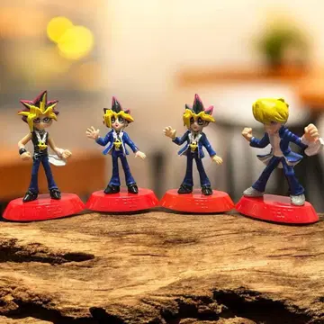 유희왕 컬렉션 피규어 4체 세트