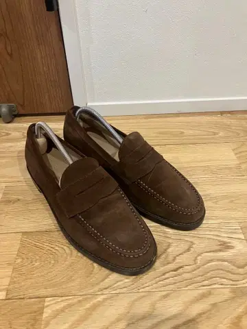 BEAUTY&YOUTH 스웨이드 브라운 로퍼