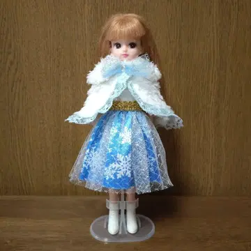 리카짱 스노우 엔젤 케이프 원피스 부츠 겨울 튤 LW-19