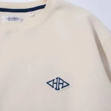 새상품급 HR 와펜 써모라이트 플리스 풀오버.