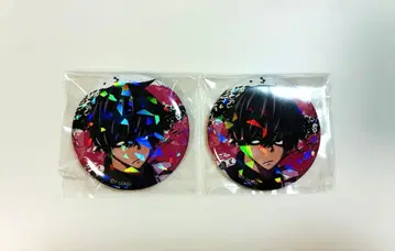 도원암귀 트레이딩 홀로그램 캔뱃지 메이드 모모즈노 사쿠스케