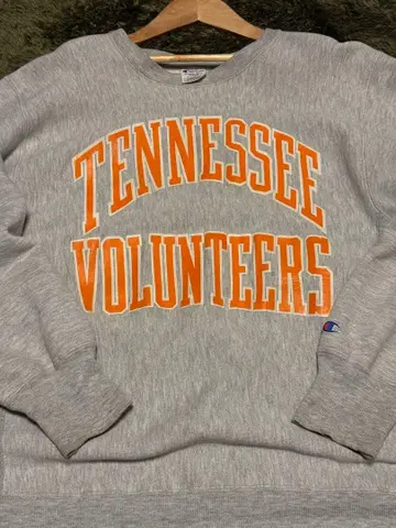 80s Champion 트리코 태그 테네시 대학 빈티지 구제 의류