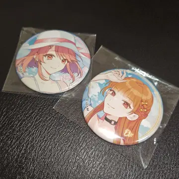 컬러풀 피치/노아/에토/캔뱃지/히라카타 파크/노아 씨/에토 씨/캔뱃