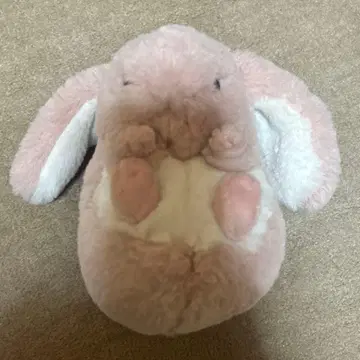 선레몬(Sun Lemon) 코로못푸루 토끼 핑크 봉제 인형