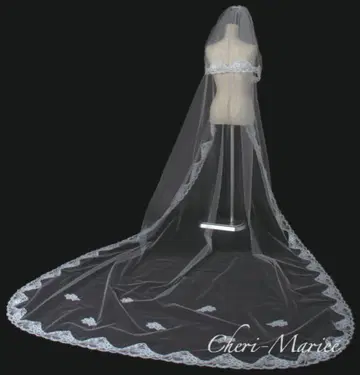 타카미 브라이덜 웨딩 베일 롱