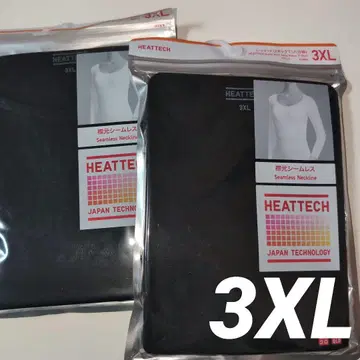 UNlQLO 히트텍 U넥 T 긴팔 2장 Black