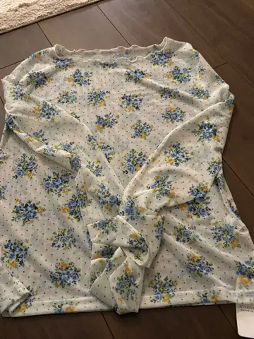 poppy 시스루 상의