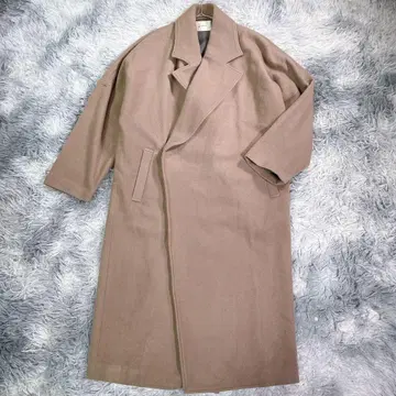 La SRIC [ 38 ] 롱 코트 베이지 두꺼운 원단 여성용