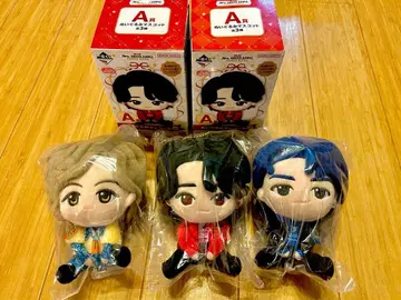 제일복권 Mrs. GREEN APPLE A상 봉제 인형 마스코트 세트